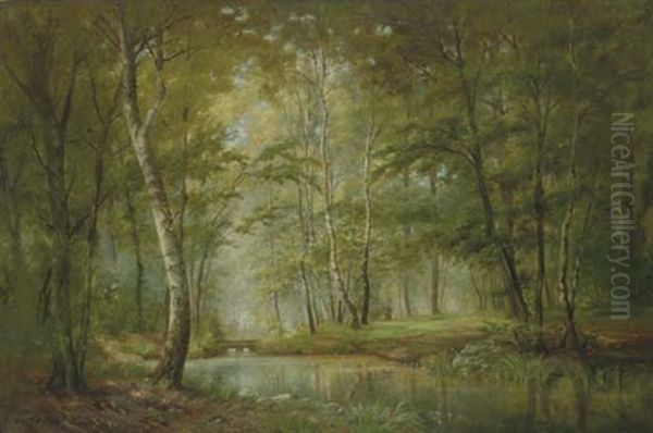 A Forest In Barbizon - view 1