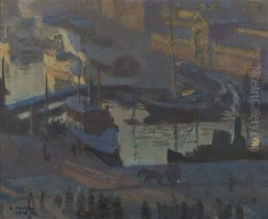 The Old Market Hall (vironallas And Lyypekinlaituri) by Oskari Paatela
