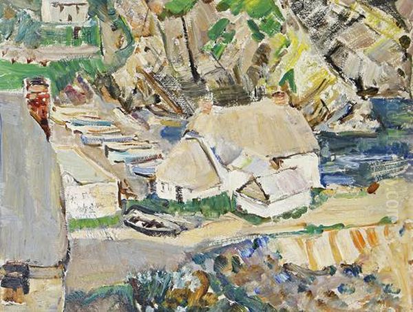 Thatched Cottage, Cadgwith, Cornwall - view 1