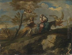 The Flight Into Egypt by Giovanni Battista Ranieri del Pace