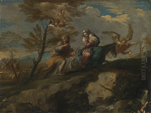Rest On The Flight Into Egypt - view 1