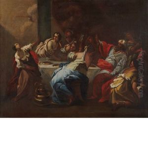 Beshazzar's Feast by Giovanni Battista Ranieri del Pace