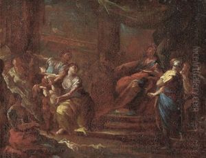 Das Urteil Des Salomo by Giovanni Battista Ranieri del Pace