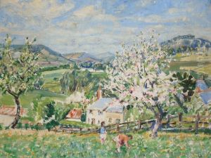 Apple Trees, Monmouthshire (?) by Emily Beatrice Bland