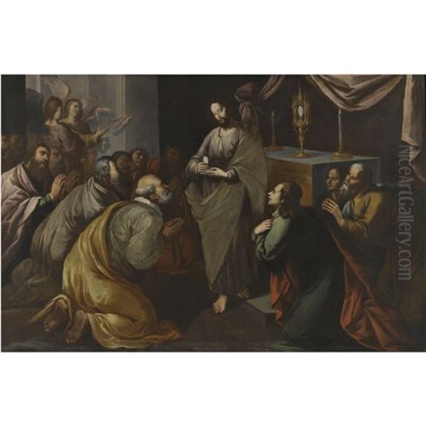 Christ Giving Holy Communion - view 1