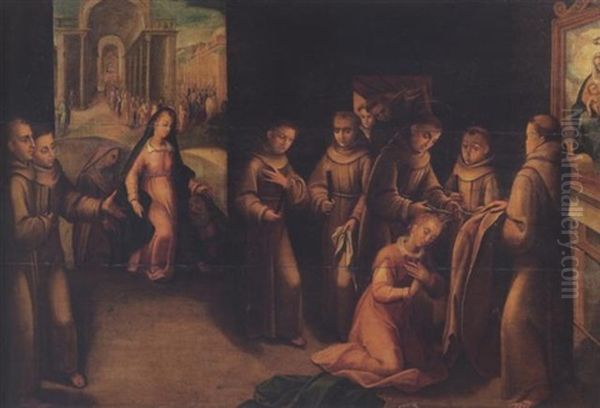 Scenes Form The Life Of Saint Clare Of Assisi - view 1