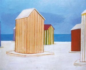 Carpas En La Playa by Joaquin Pacheco