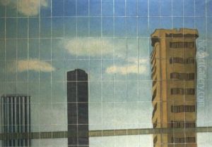 Edificios De Nueva York En Cuadrcula by Joaquin Pacheco