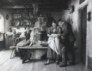 Der Liebesbrief by Ferdinand Pacher