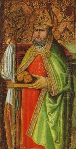 Der Heilige Nilkolaus Von Bari by Michael Pacher