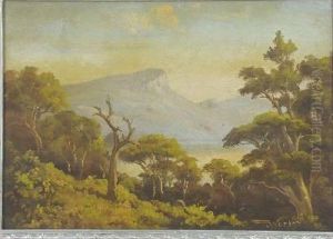 P. Wort Land Scape by John Francis Bland