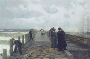 The Jetty by Wilhelm Pacht