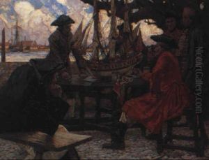 Discussing Her Lines by Charles Murray Padday