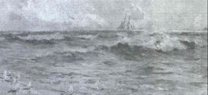 A Brig From The Shore by Charles Murray Padday