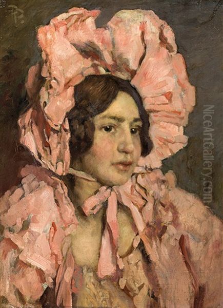 Girl In A Pink Dress - view 1