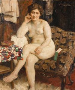 Nude Relaxing by Paul Paede
