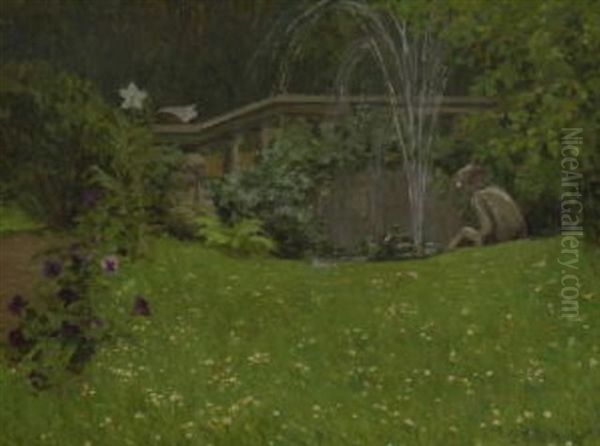 Parklandschaft Mit Fontane - view 1