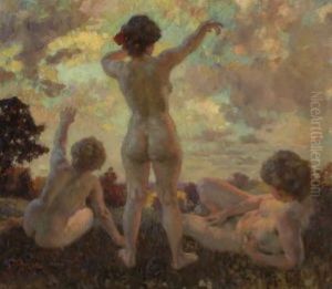 Akte Im Freien by Paul Paede