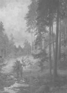 Waldlandschaft Waldlandschaft