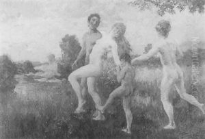 Mythologische Szene by Paul Paede
