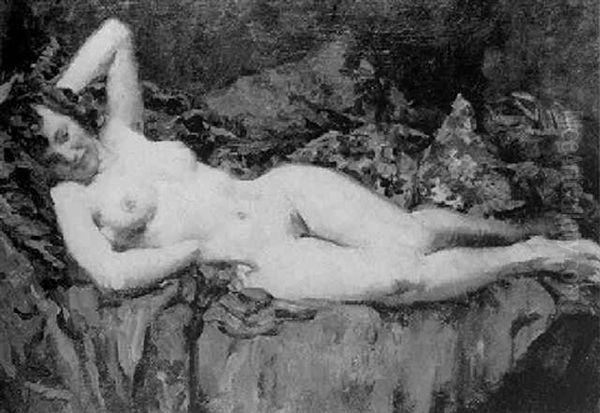Liegender Frauenakt - view 1