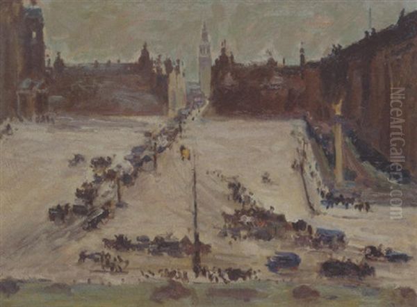 Das Berliner Schlos An Der Lustgartenseite Mit Dem Apothekenflugel - view 1