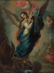 Virgen Inmaculada Apocaliptica by Jose De Paez