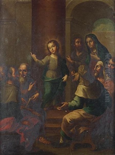 Christ Among The Doctors - view 1
