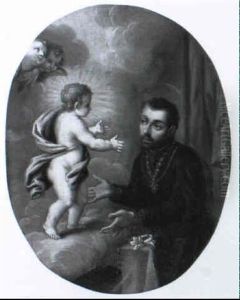 St. Luigi Gonzaga With Infant Christ St. Luigi Gonzaga With Infant Christ