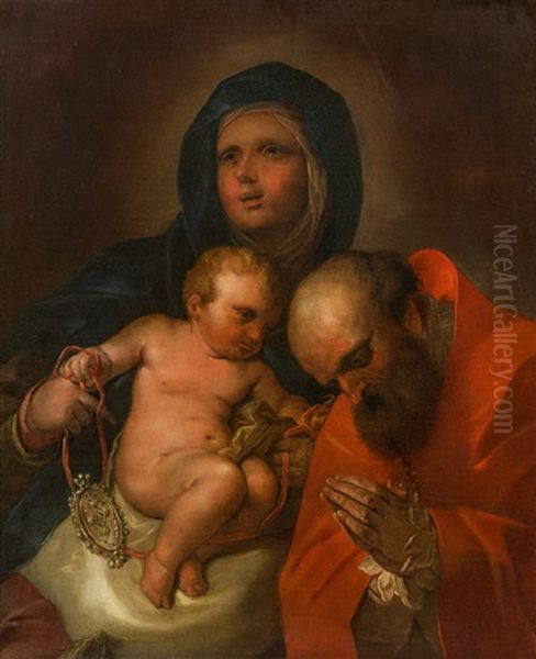 Madonna Mit Kind, Hl. Liborius - view 1