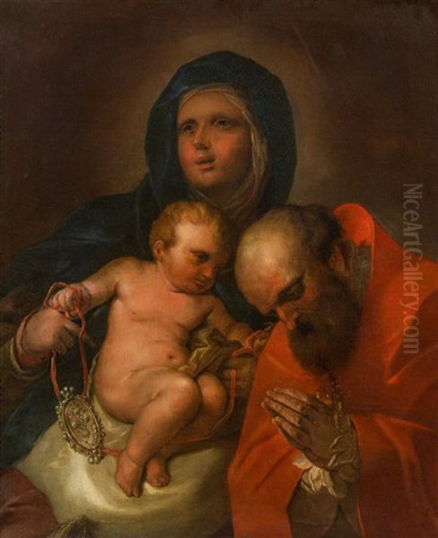 Madonna Mit Kind Und Hl. Liborius - view 1