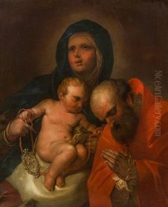 Madonna Mit Kind Und Hl. Liborius