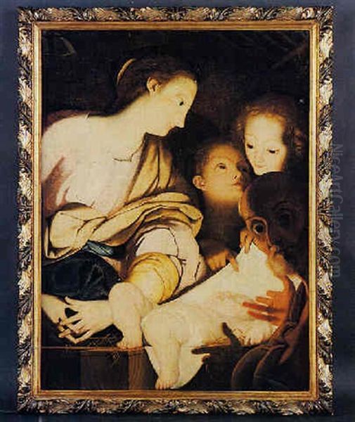 La Nativita Con La Sacra Famiglia E San Giovannino - view 1