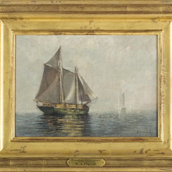 Lumber Schooner, Lynn Harbor - view 1