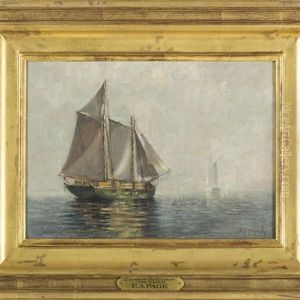 Lumber Schooner, Lynn Harbor by Edward A. Page