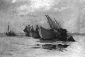 Beached Dories, Lynn, Massachusetts