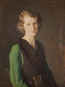 Portrait Of A Young Woman by Marie Danforth Page