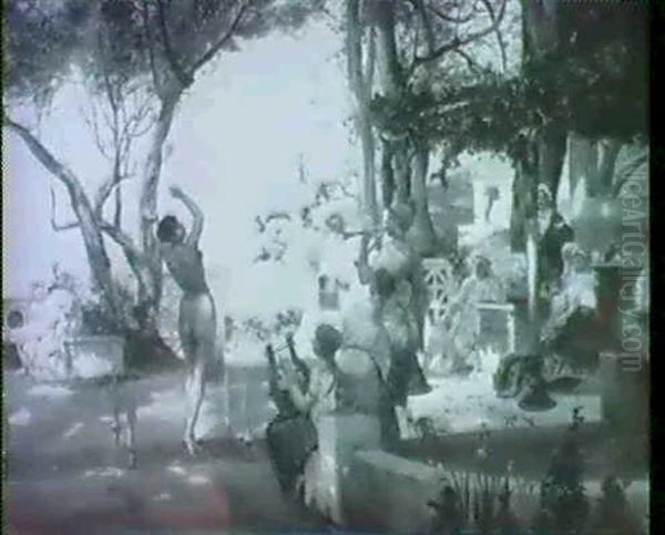 A Dancing Nude - view 1