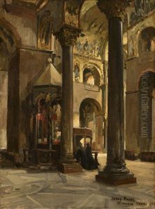 Interior Of St. Marco, Venice