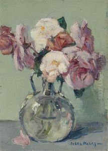 Bouquet De Fleurs by Jules Eugene Pages