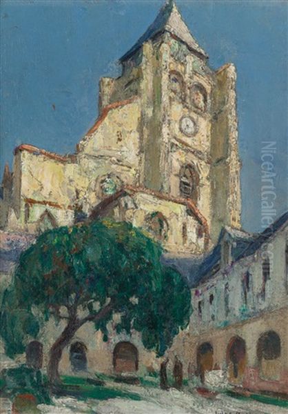 St. Jacques Church, Treport, France - view 1