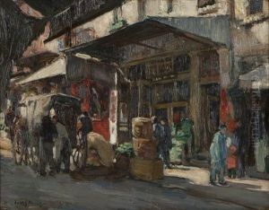 Chinatown, San Francisco by Jules Eugene Pages
