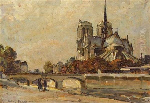 Paris, Notre Dame - view 1