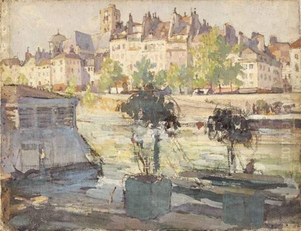 Paris, Bord De Seine - view 1