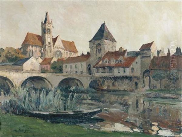 Old Town Of Moret - view 1