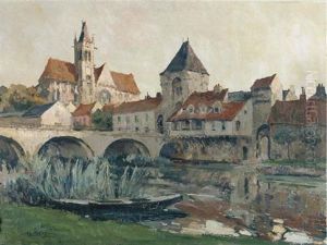 Old Town Of Moret