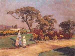 Les Enfants Au Parc by Jules Eugene Pages