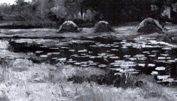 Lilly Pads In Giverny - view 1