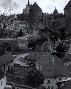 Semur In Auxios, Burgundy by Jules Eugene Pages