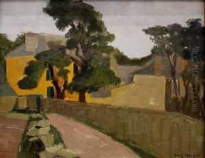 Country Lane by Jules Francois Pages